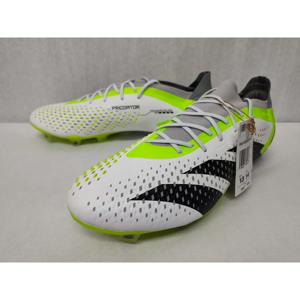 Adidas Men's Predator Accuracy.1 L FG‎ Soccer Cleats GZ0032 Lucid Lemon Sz 13